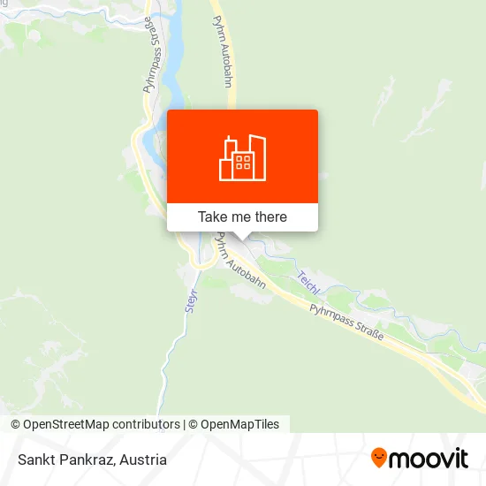 Sankt Pankraz map
