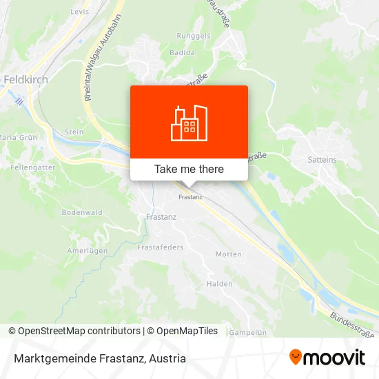 Marktgemeinde Frastanz map