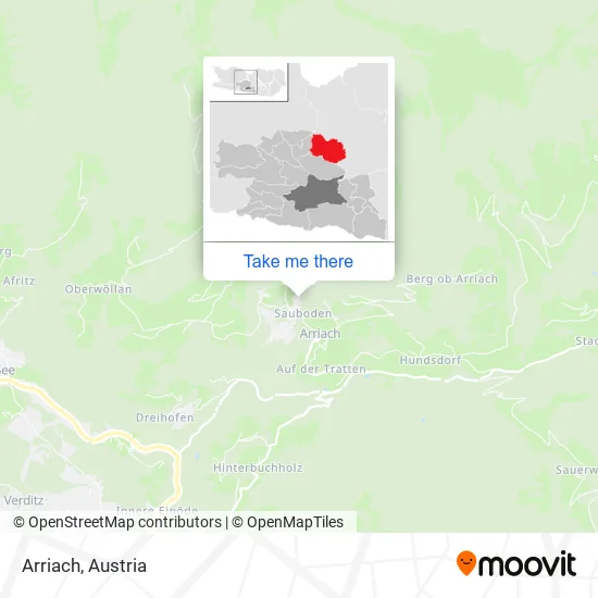 Arriach map