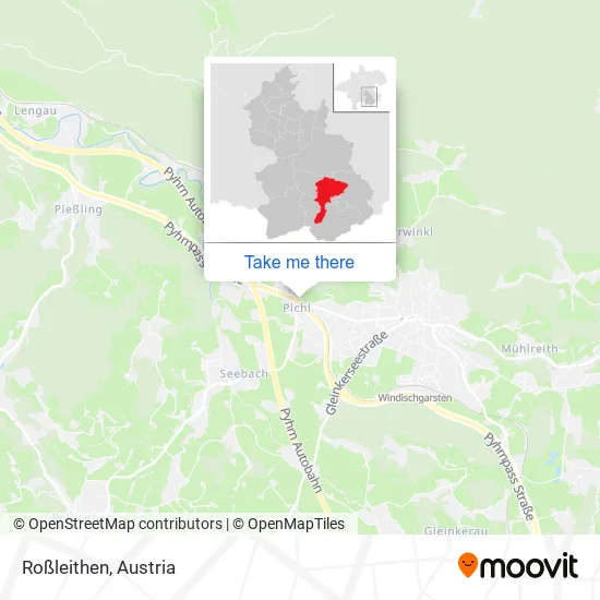 Roßleithen map