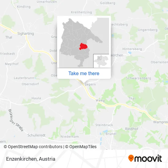 Enzenkirchen map