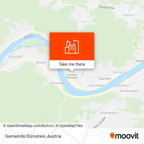 Gemeinde Dürnstein map