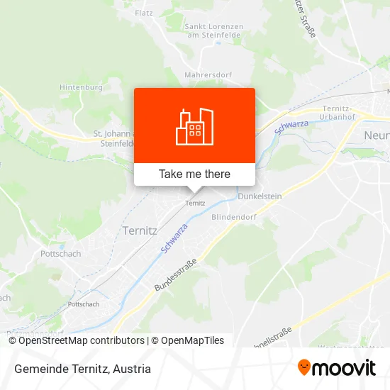Gemeinde Ternitz map