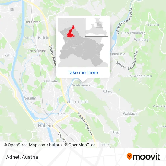 Adnet map