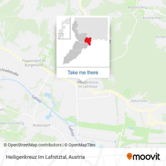Heiligenkreuz Im Lafnitztal map