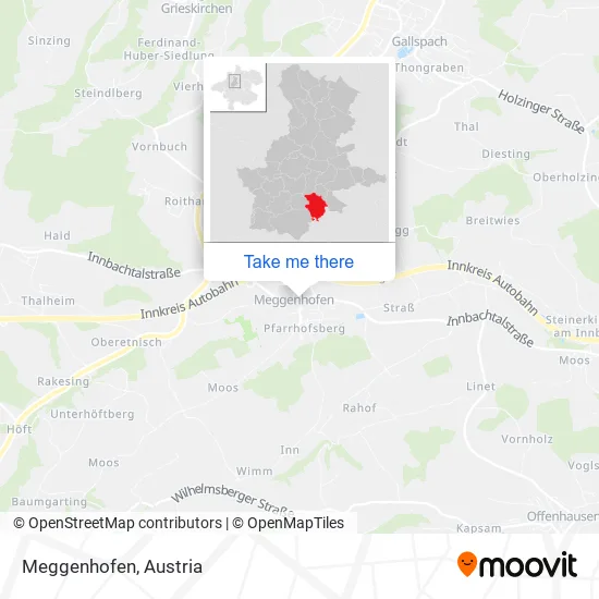 Meggenhofen map