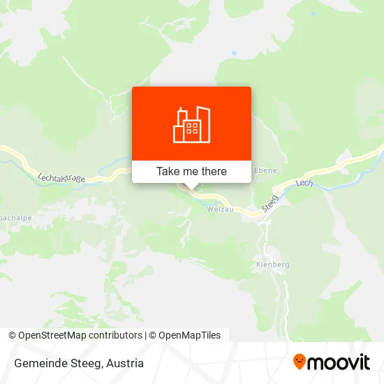 Gemeinde Steeg map