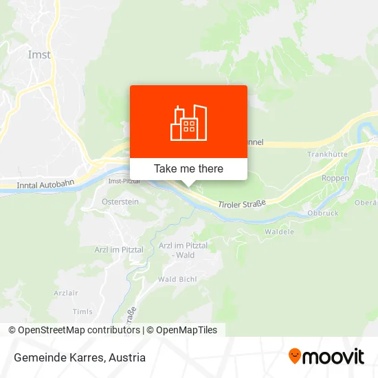 Gemeinde Karres map