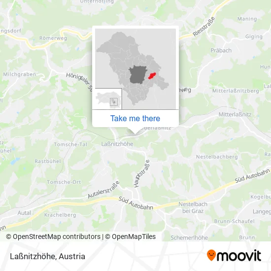 Laßnitzhöhe map
