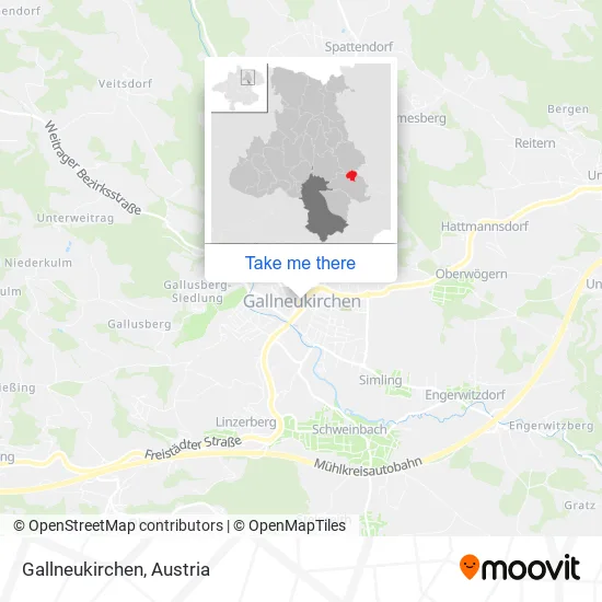 Gallneukirchen map