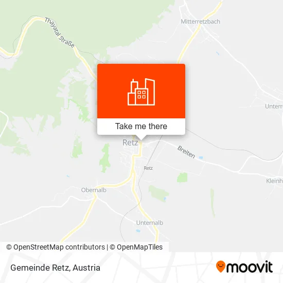 Gemeinde Retz map