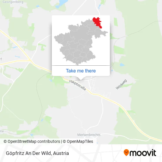 Göpfritz An Der Wild map