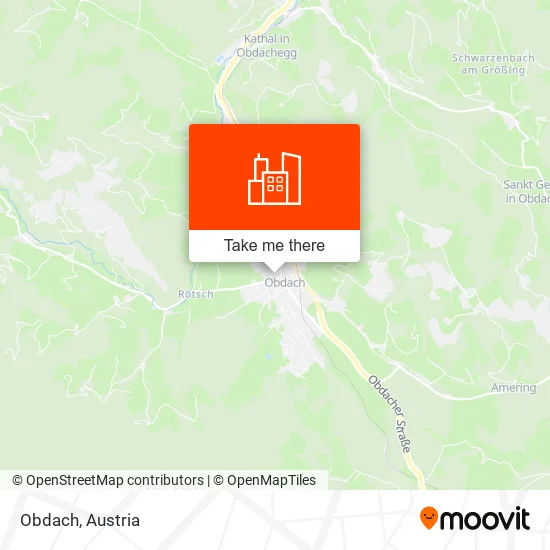 Obdach map