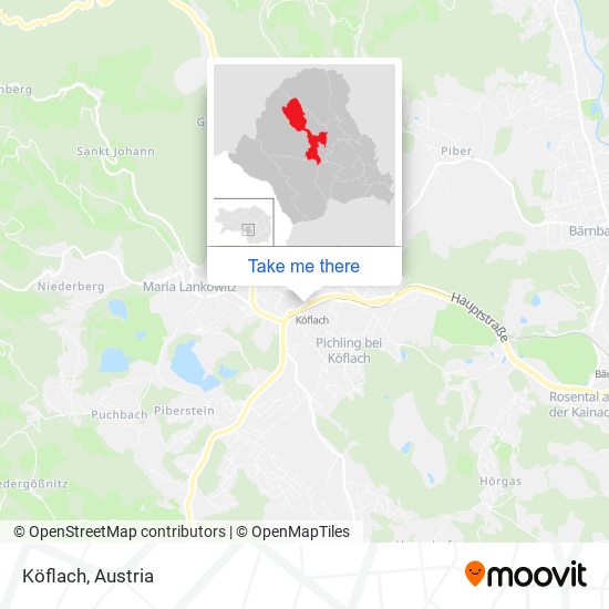 Köflach map