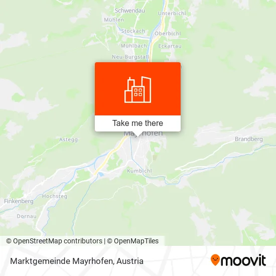 Marktgemeinde Mayrhofen map