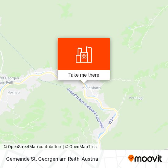 Gemeinde St. Georgen am Reith map