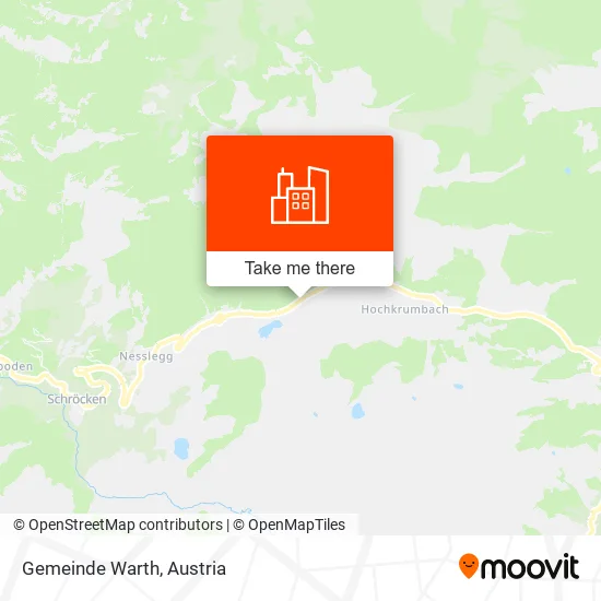 Gemeinde Warth map