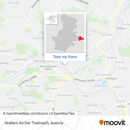 Wallern An Der Trattnach map