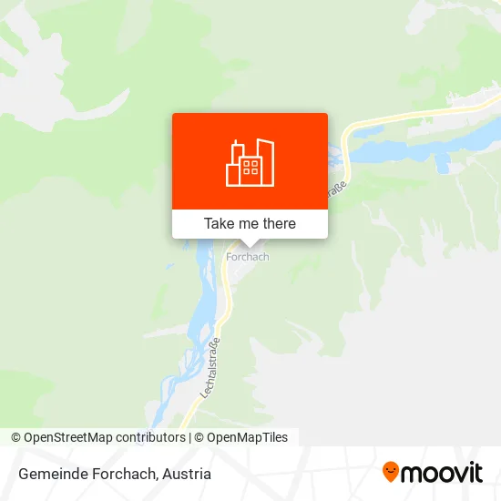 Gemeinde Forchach map