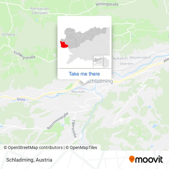 Schladming map