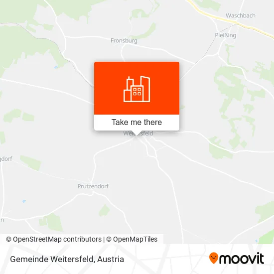 Gemeinde Weitersfeld map
