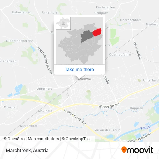 Marchtrenk map