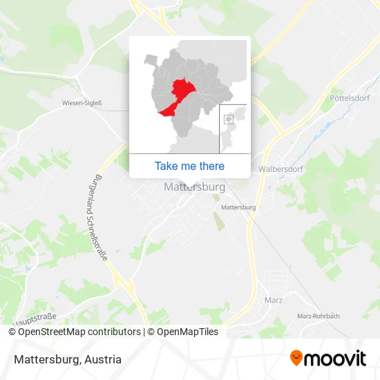 Mattersburg map