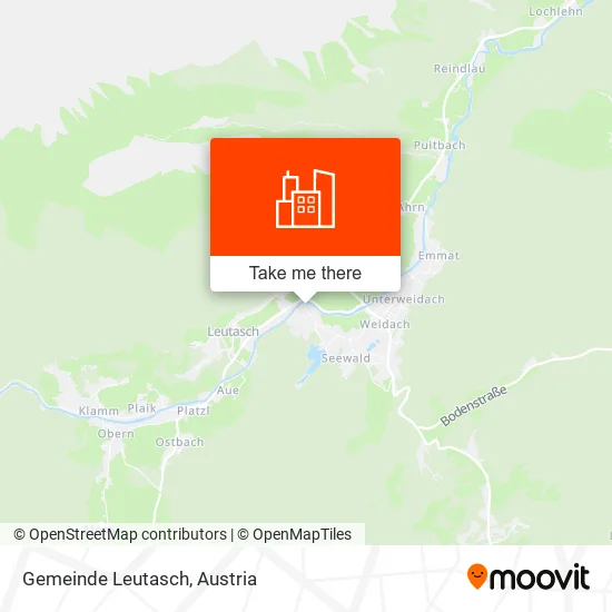 Gemeinde Leutasch map