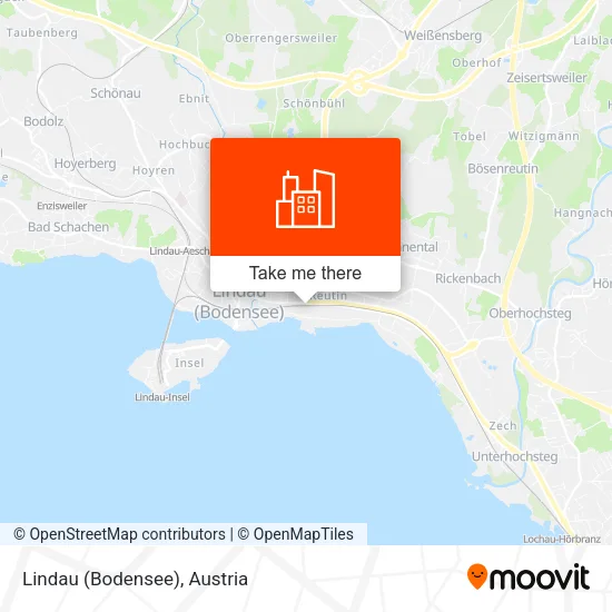 Lindau (Bodensee) map