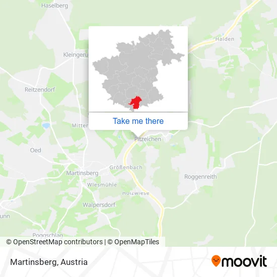 Martinsberg map