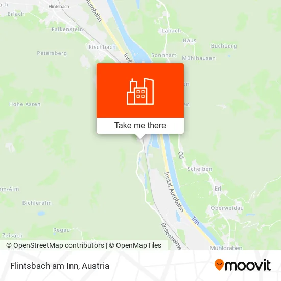 Flintsbach am Inn map