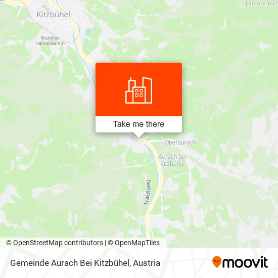 Gemeinde Aurach Bei Kitzbühel map