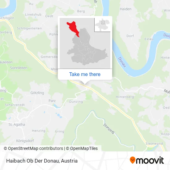 Haibach Ob Der Donau map