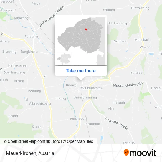Mauerkirchen map