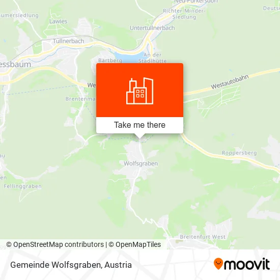 Gemeinde Wolfsgraben map
