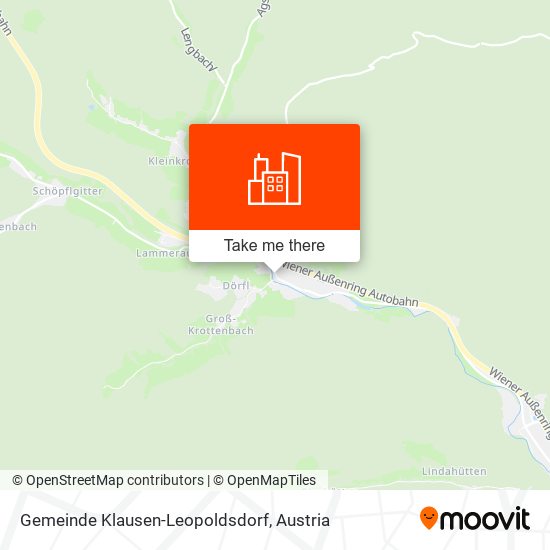 Gemeinde Klausen-Leopoldsdorf map