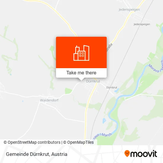 Gemeinde Dürnkrut map