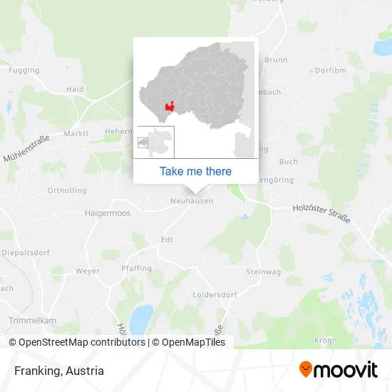 Franking map