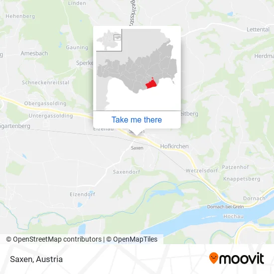 Saxen map