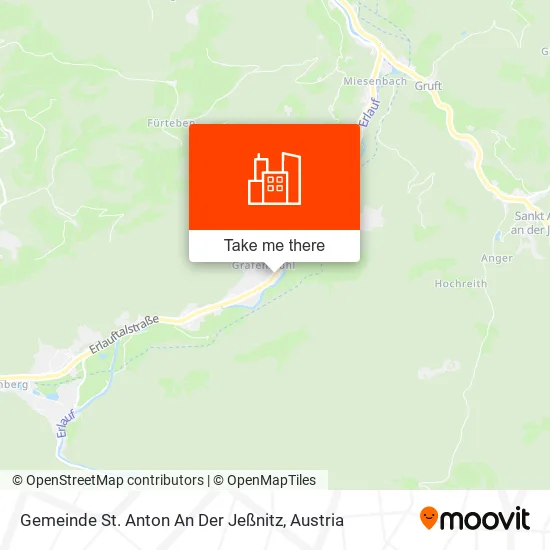 Gemeinde St. Anton An Der Jeßnitz map