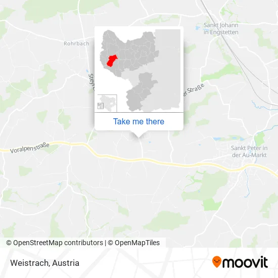 Weistrach map
