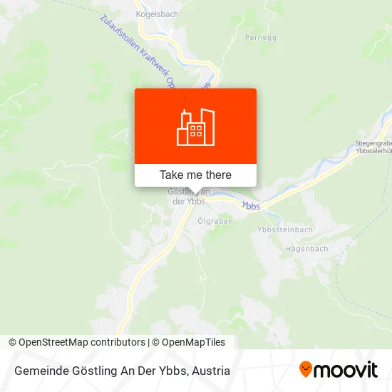 Gemeinde Göstling An Der Ybbs map