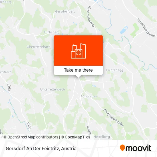 Gersdorf An Der Feistritz map