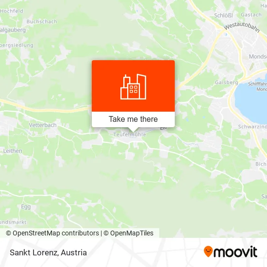 Sankt Lorenz map