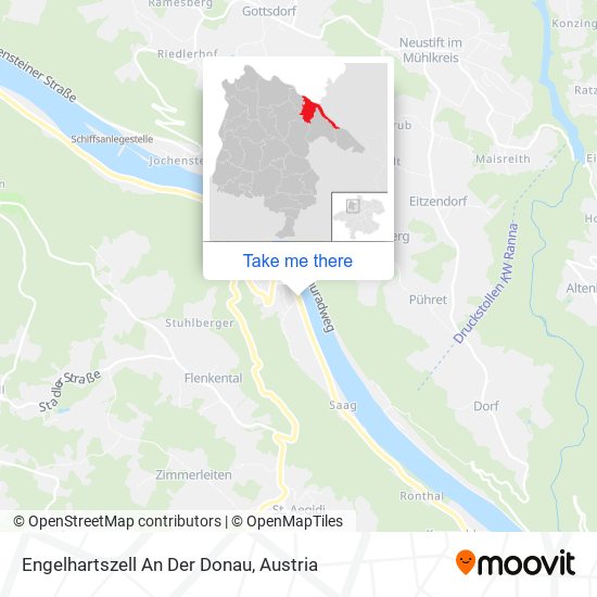 Engelhartszell An Der Donau map