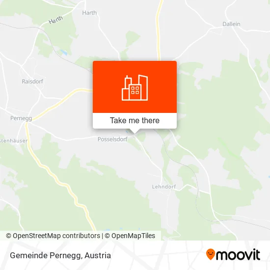Gemeinde Pernegg map