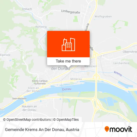 Gemeinde Krems An Der Donau map