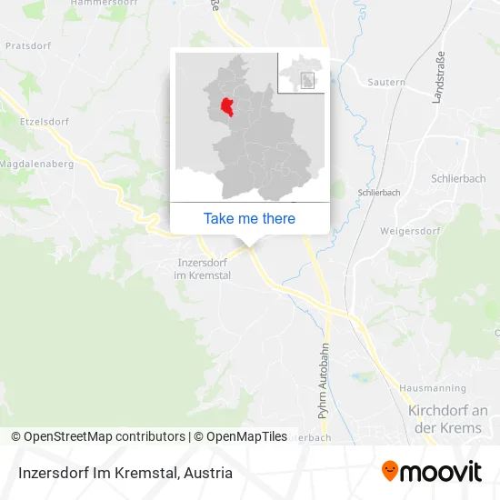 Inzersdorf Im Kremstal map