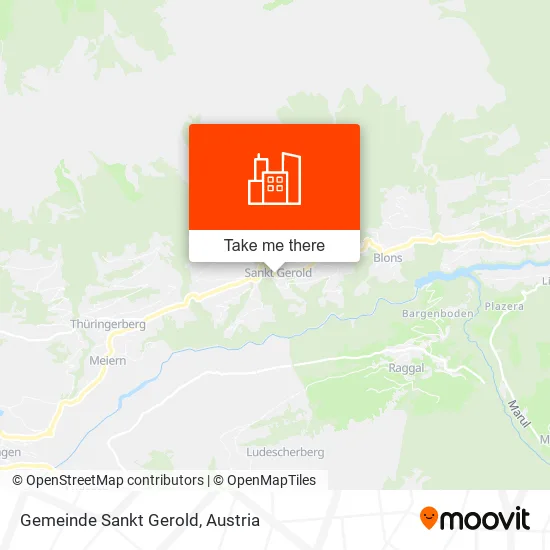 Gemeinde Sankt Gerold map