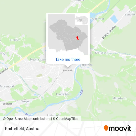 Knittelfeld map